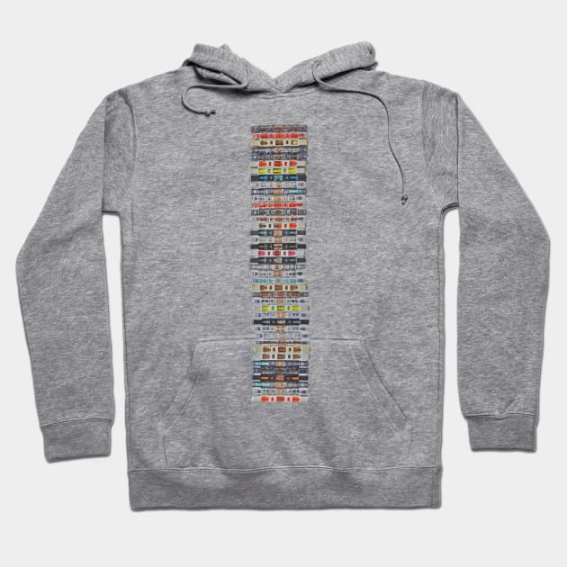 Analog Tape Cassettes Hoodie by Chairboy